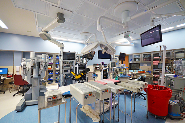 JPT Architect's finished design of an Operating Room at Geisinger's Holy Spirit Hospital